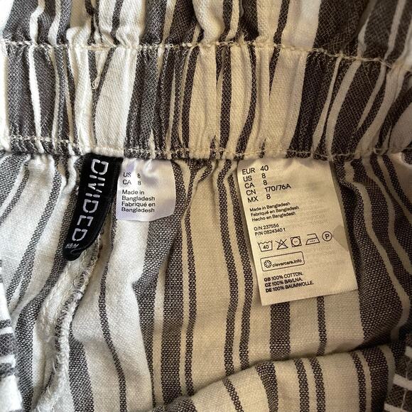 Divided Striped High Waisted Shorts - Picture 5 of 5